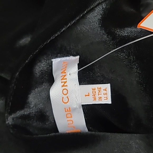 Jude Connally Kerry Stretch Velvet Split Round Neck 3/4 Bell Sleeve Shift Dress… - Picture 8 of 11